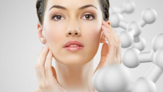 Senotherapeutic peptide treatment reduces biological age and senescence burden in human skin models